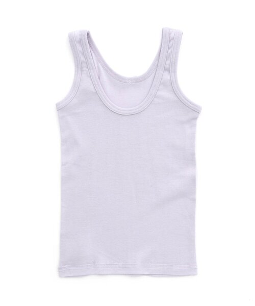 apres les cours（アプレレクール）の「深あきインナータンクトップ（タンクトップ・キッズ・ベージュ/ブラック/クリーム/ラベンダー/ピンク・80/90/100/110/120/130）」の12枚目の写真
