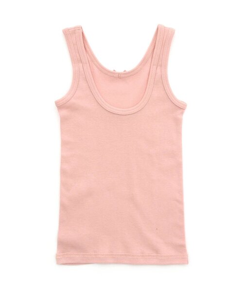 apres les cours（アプレレクール）の「深あきインナータンクトップ（タンクトップ・キッズ・ベージュ/ブラック/クリーム/ラベンダー/ピンク・80/90/100/110/120/130）」の13枚目の写真