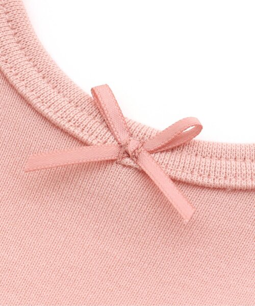 apres les cours（アプレレクール）の「深あきインナータンクトップ（タンクトップ・キッズ・ベージュ/ブラック/クリーム/ラベンダー/ピンク・80/90/100/110/120/130）」の15枚目の写真