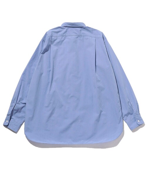 nanamica（ナナミカ）の「nanamica/ナナミカ Regular Collar Wind Shirt（シャツ/ブラウス・メンズ・ネイビー/オフホワイト/ブルー・LARGE/X-LARGE/MEDIUM）」の6枚目の写真