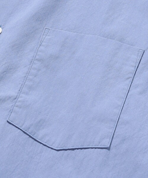 nanamica（ナナミカ）の「nanamica/ナナミカ Regular Collar Wind Shirt（シャツ/ブラウス・メンズ・ネイビー/オフホワイト/ブルー・LARGE/X-LARGE/MEDIUM）」の5枚目の写真