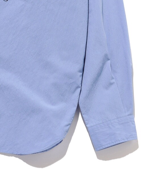 nanamica（ナナミカ）の「nanamica/ナナミカ Regular Collar Wind Shirt（シャツ/ブラウス・メンズ・ネイビー/オフホワイト/ブルー・LARGE/X-LARGE/MEDIUM）」の10枚目の写真