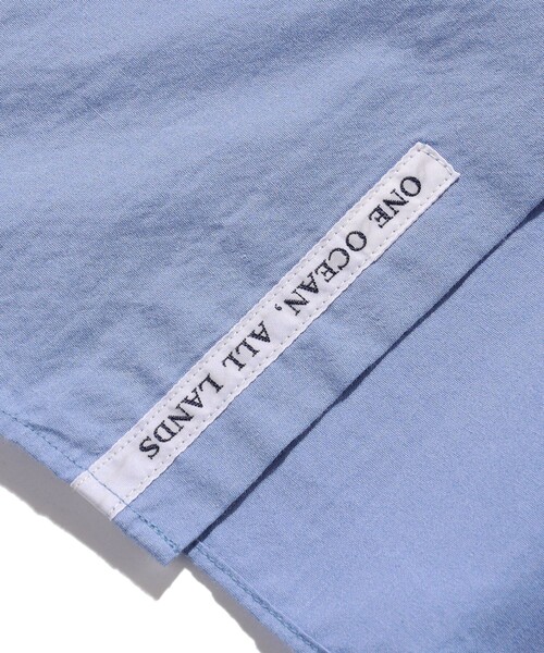 nanamica（ナナミカ）の「nanamica/ナナミカ Regular Collar Wind Shirt（シャツ/ブラウス・メンズ・ネイビー/オフホワイト/ブルー・LARGE/X-LARGE/MEDIUM）」の11枚目の写真