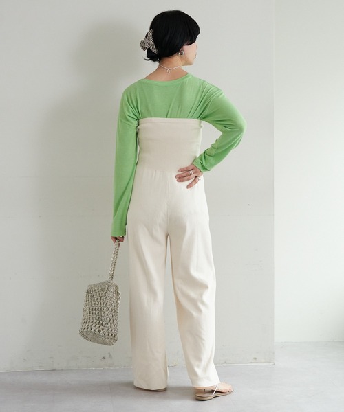 SHENERY（シーナリー）の「ルーズBIGロンTee（Tシャツ/カットソー・レディース・ブラック/グリーン/ホワイト・FREE）」の22枚目の写真