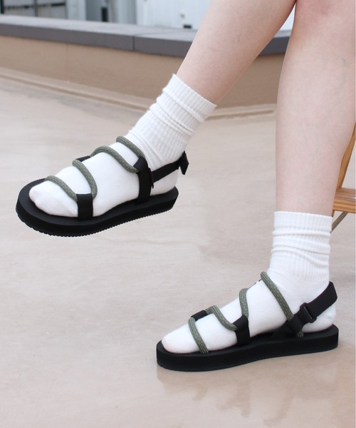 Gramicci(グラミチ)の「GRAMICCI/グラミチ ロープサンダル ROPE SANDALS G3SF-089(サンダル・レディース・ブラック/オリーブ・23/24)」の11枚目の写真