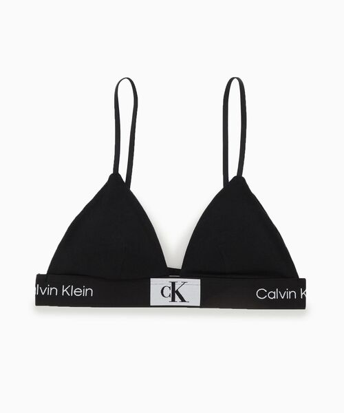  ◆CK 96 トライアングル ブラトップ BLACK 送料込 セール】Calvin Klein 1996 ライトライン トライアングルブラ