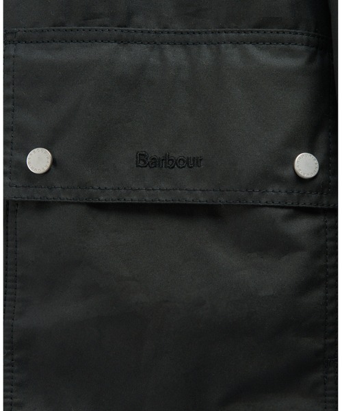 Barbour(バブアー)の「METTEワックスコート(ステンカラーコート・レディース・ブラック・8/10)」の12枚目の写真