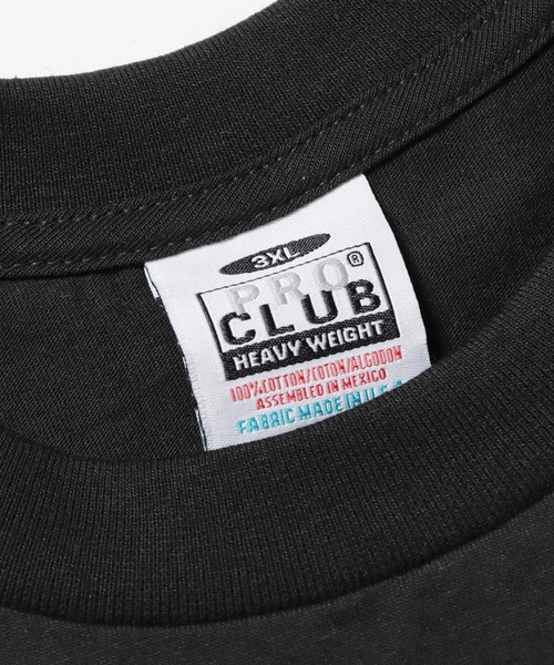 PRO CLUB （プロクラブ）の「▲Pro Club/プロクラブ 6.5oz S/S Crew Neck T-Shirt オーバーサイズ 無地 クルーネック 半袖Tシャツ ヘビーウェイトTシャツ（Tシャツ/カットソー・メンズ・オリーブ/サンドベージュ/ホワイト/ブラック/ライム/ミント・2XL/XL/3XL）」の9枚目の写真