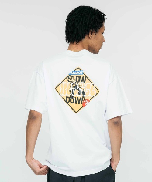 XLARGE（エクストララージ）の「SLOW DOWN S/S TEE（Tシャツ/カットソー・メンズ・ブラック/ベージュ/ホワイト・S/XL/L/M）」の11枚目の写真