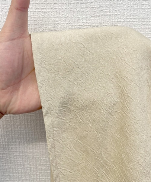 JUNOAH(ジュノア)の「サテンライクロングマーメイドスカート(スカート・レディース・ライトグレー/アイボリー/ブラック・MEDIUM/LARGE/X-LARGE)」の19枚目の写真