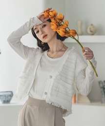 eL | 【eL】Knit Compact Gilet/193556(ベスト)