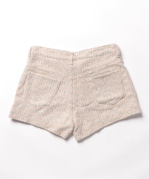 RUGGEDWORKS（ラゲッドワークス）の「ファンシーツイード調ショートパンツ（その他パンツ・レディース・ベージュ・ONE SIZE）」の2枚目の写真