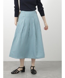 ギンガムチェックスカート