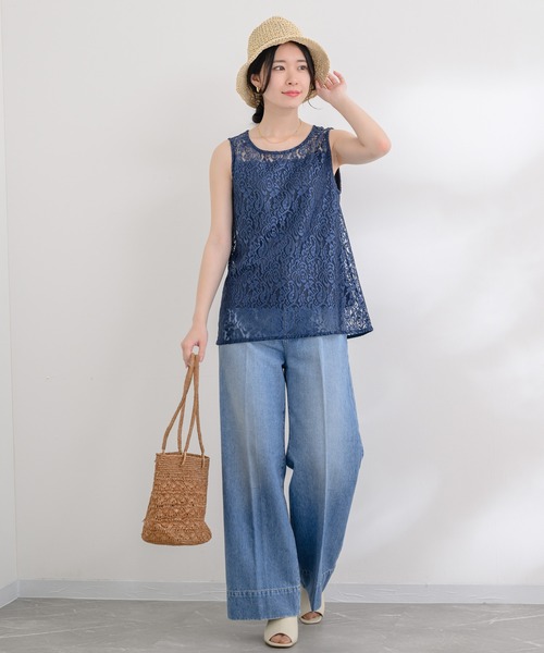 KATHARINE ROSS（キャサリンロス）の「【KATHARINE ROSS】IVAHONA LOTUS VIKO トートバッグ（かごバッグ・レディース・ライトブラウン/アイボリー・MEDIUM）」の18枚目の写真