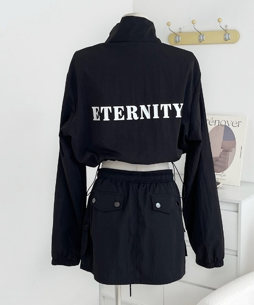 SHEENA（シーナ）の「セットアップ【バックロゴブルゾン×ミニスカートSET】（セットアップ・レディース・ブラック・M）」の21枚目の写真