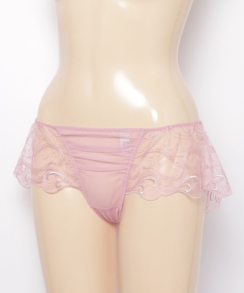 Chut！ INTIMATES（シュットインティメイツ）の「シアーライトブラ フレアショーツ (C261)（ショーツ・レディース・ライトブルー/ライトピンク/ブラック・M/L）」の10枚目の写真