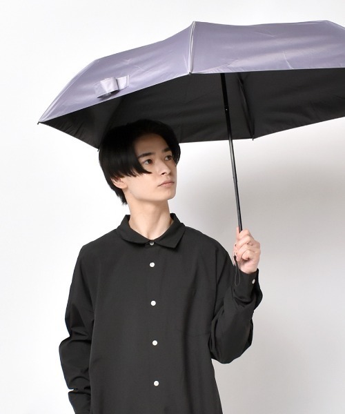 Waterfront(ウォーターフロント)の「【販売終了】全天候対応 折りたたみ傘 55(折りたたみ傘・メンズ・ホワイト/ブラック/ラベンダー/グリーン・FREE)」の4枚目の写真