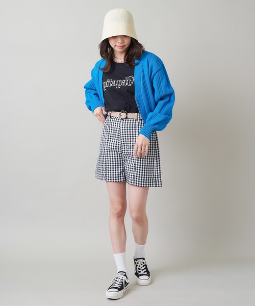 SPINNS（スピンズ）の「サーモクローシュハット（ハット・レディース・ブラック/アイボリー・ONESIZE）」の7枚目の写真