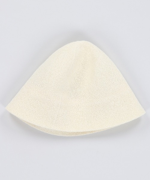 SPINNS（スピンズ）の「サーモクローシュハット（ハット・レディース・ブラック/アイボリー・ONESIZE）」の4枚目の写真