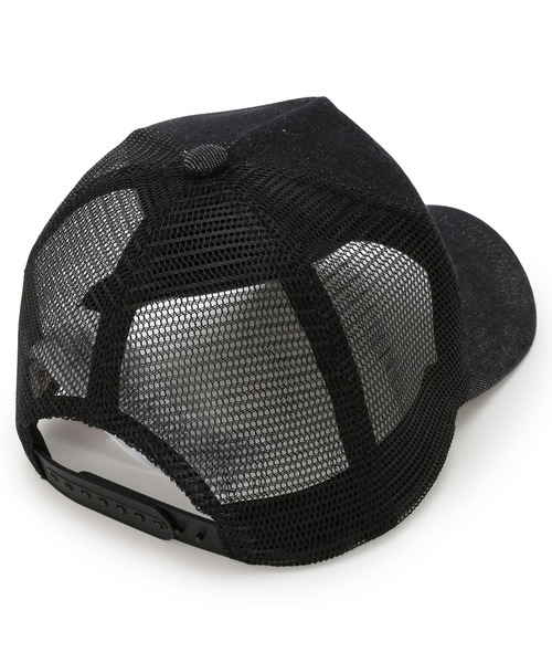 Guess(ゲス)の「GUESS Originals Denim Trucker Hat(キャップ・メンズ・ブラック・ONE SIZE)」の9枚目の写真