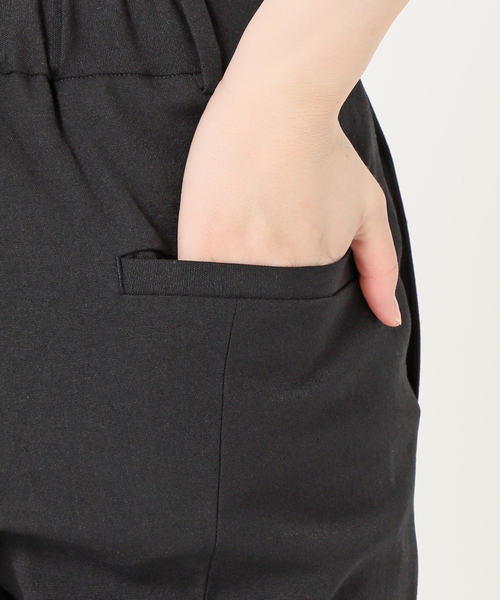 Spick&Span リネンライクバックスリットパンツ☆ブラウン　Mサイズ Spick & Span（スピックアンドスパン）の「リネンライクバック