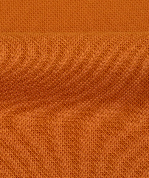 Pitta Re:)(ピッタリ)の「ビズポロ ボタンダウン ラグランデザイン半袖ビジネスポロシャツ(ポロシャツ・メンズ・オレンジ・S/M/L/LL)」の2枚目の写真