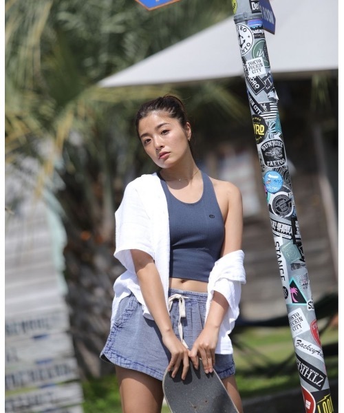 【セール】【RIPCURL（リップカール）】レディースクロップトップ ブラトップ フィットネス ヨガ RSS DUNES CROP（スポーツブラ）｜RIP CURL（リップカール） 5,374円