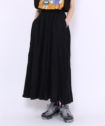 PUNYUS | レーヨンシルクワッシャーロングスカート(スカート)