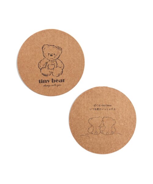 apres les cours（アプレレクール）の「tiny bear 耳付きレインポンチョ（レインコート/ポンチョ・キッズ・ベージュ・100/130）」の11枚目の写真
