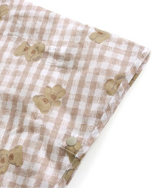 apres les cours（アプレレクール）の「tiny bear 耳付きレインポンチョ（レインコート/ポンチョ・キッズ・ベージュ・100/130）」の13枚目の写真