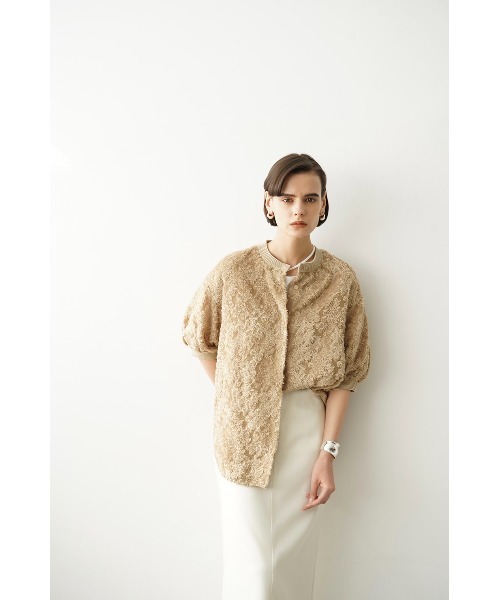 CLANE（クラネ）の「CLANE/クラネ/FRINGE HALF SLEEVE CARDIGAN