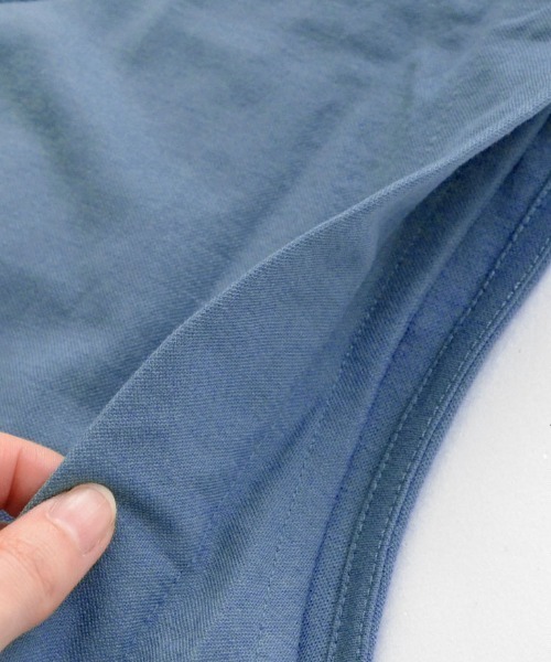 e-zakkamania stores（イーザッカマニアストアーズ）の「接触冷感 ショルダータック バックフレアワンピース（ワンピース・レディース・ブラック/グリーン/グレイッシュベージュ/ブルー・M）」の13枚目の写真