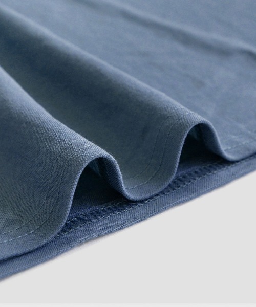 e-zakkamania stores（イーザッカマニアストアーズ）の「接触冷感 ショルダータック バックフレアワンピース（ワンピース・レディース・ブラック/グリーン/グレイッシュベージュ/ブルー・M）」の14枚目の写真