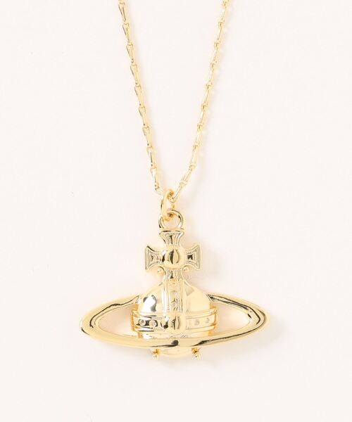 Vivienne Westwood(ヴィヴィアンウエストウッド)の「63020023/SUZIE PENDANT-SM(ネックレス・レディース・ピンクゴールド/シルバー/ゴールド・FREE)」の1枚目の写真