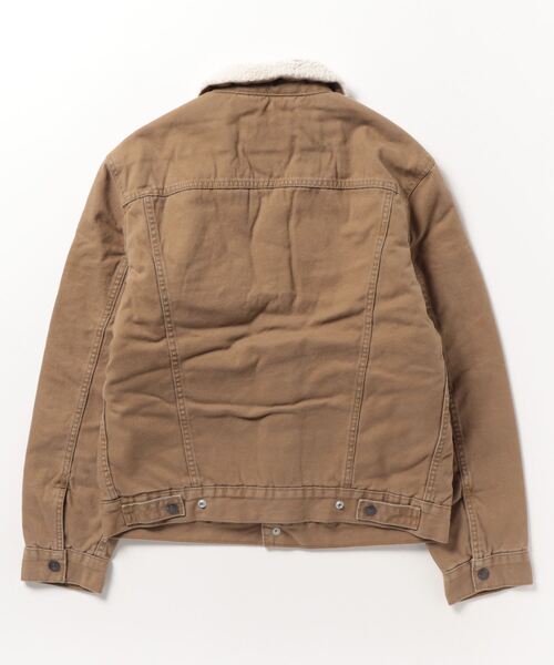 Levi's（リーバイス）の「Levi's/リーバイス TYPE III シェルパトラッカージャケット ブラウン WASHED COUGAR（ブルゾン・メンズ・ナチュラル・XL/S/M/L）」の2枚目の写真