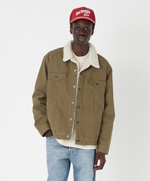 Levi's/リーバイス TYPE III シェルパトラッカージャケット ブラウン WASHED COUGAR