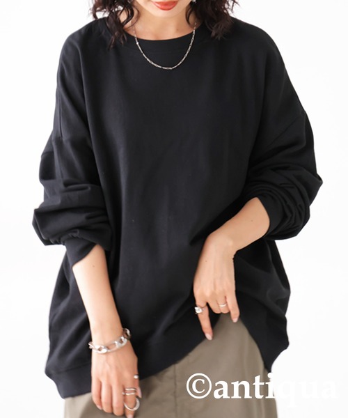 antiqua（アンティカ）の「綿100%ダマスク柄ルームウェア（ルームウェア/パジャマ・レディース・ブラック・FREE）」の10枚目の写真