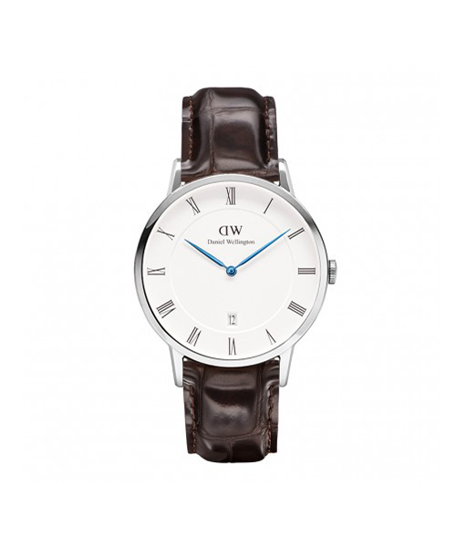 bpr BEAMS（ビーピーアール ビームス ）の「DANIEL WELLINGTON / Dapper SILVER 38mm（アナログ腕時計・メンズ・ブラック/ブラウン/ダークブラウン/ブラウン系その他・フリー）」の4枚目の写真