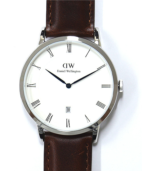 bpr BEAMS（ビーピーアール ビームス ）の「DANIEL WELLINGTON / Dapper SILVER 38mm（アナログ腕時計・メンズ・ブラック/ブラウン/ダークブラウン/ブラウン系その他・フリー）」の19枚目の写真
