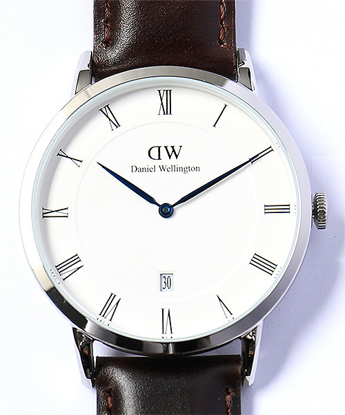bpr BEAMS（ビーピーアール ビームス ）の「DANIEL WELLINGTON / Dapper SILVER 38mm（アナログ腕時計・メンズ・ブラック/ブラウン/ダークブラウン/ブラウン系その他・フリー）」の11枚目の写真