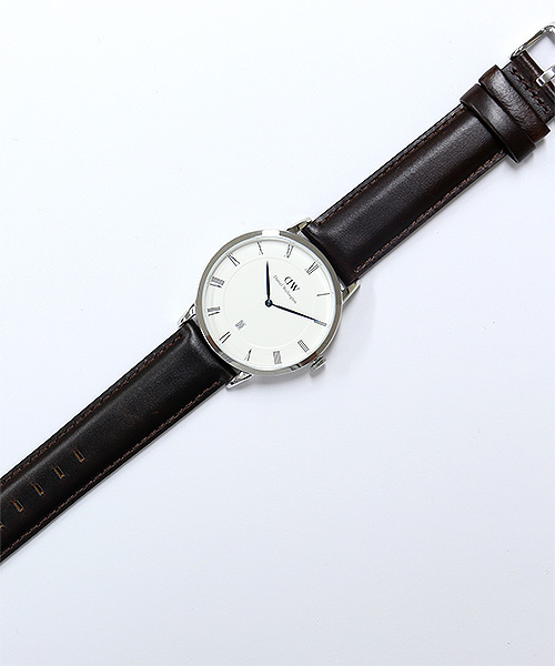 bpr BEAMS（ビーピーアール ビームス ）の「DANIEL WELLINGTON / Dapper SILVER 38mm（アナログ腕時計・メンズ・ブラック/ブラウン/ダークブラウン/ブラウン系その他・フリー）」の13枚目の写真