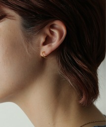 【ORLEAN】スクリューカットフープピアス 10ｍｍ