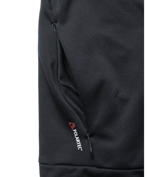 FCRB  　POLARTEC POWER  CREWNECK TOP ブラック F.C.Real Bristol（エフシーレアルブリストル）の「POLARTEC POWER