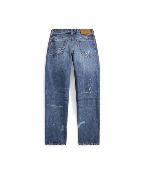 POLO RALPH LAUREN CHILDRENSWEAR(ポロ ラルフ ローレン チルドレンズウェア)の「Lynwood リラックスド ディストレスト ジーンズ(デニムパンツ・キッズ・ブルー・12/20/8/16)」の4枚目の写真