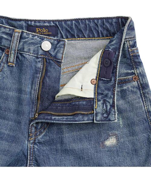POLO RALPH LAUREN CHILDRENSWEAR(ポロ ラルフ ローレン チルドレンズウェア)の「Lynwood リラックスド ディストレスト ジーンズ(デニムパンツ・キッズ・ブルー・12/20/8/16)」の5枚目の写真