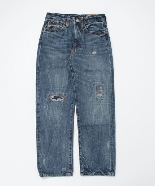 POLO RALPH LAUREN CHILDRENSWEAR(ポロ ラルフ ローレン チルドレンズウェア)の「Lynwood リラックスド ディストレスト ジーンズ(デニムパンツ・キッズ・ブルー・12/20/8/16)」の2枚目の写真