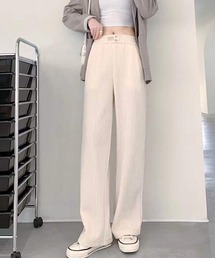 コーデュロイワイドパンツ