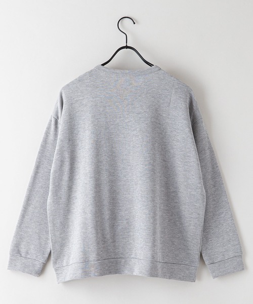 fort point(フォーポイント)の「【FORTPOINT/フォートポイント】個性的なボタンが技あり さらっと羽織れる 裏毛カーディガン ドロップショルダー ビッグシルエット(カーディガン/ボレロ・レディース・グリーン/グレー/イエロー/ブラック/パープル/オレンジ・FREE)」の17枚目の写真