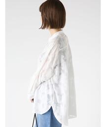 Lugnoncure | シアードビーバンドカラーシャツ(シャツ/ブラウス)