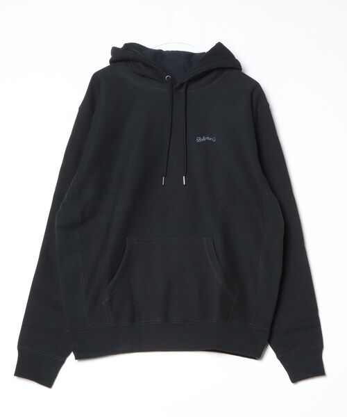 68&brothers（シックスティエイトアンドブラザーズ）の「Hooded Sweat "nicedays" emb.（パーカー・メンズ・グレー/グリーン/ネイビー/オフホワイト/スモークピンク/ブラック・X-LARGE/MEDIUM/LARGE）」の3枚目の写真
